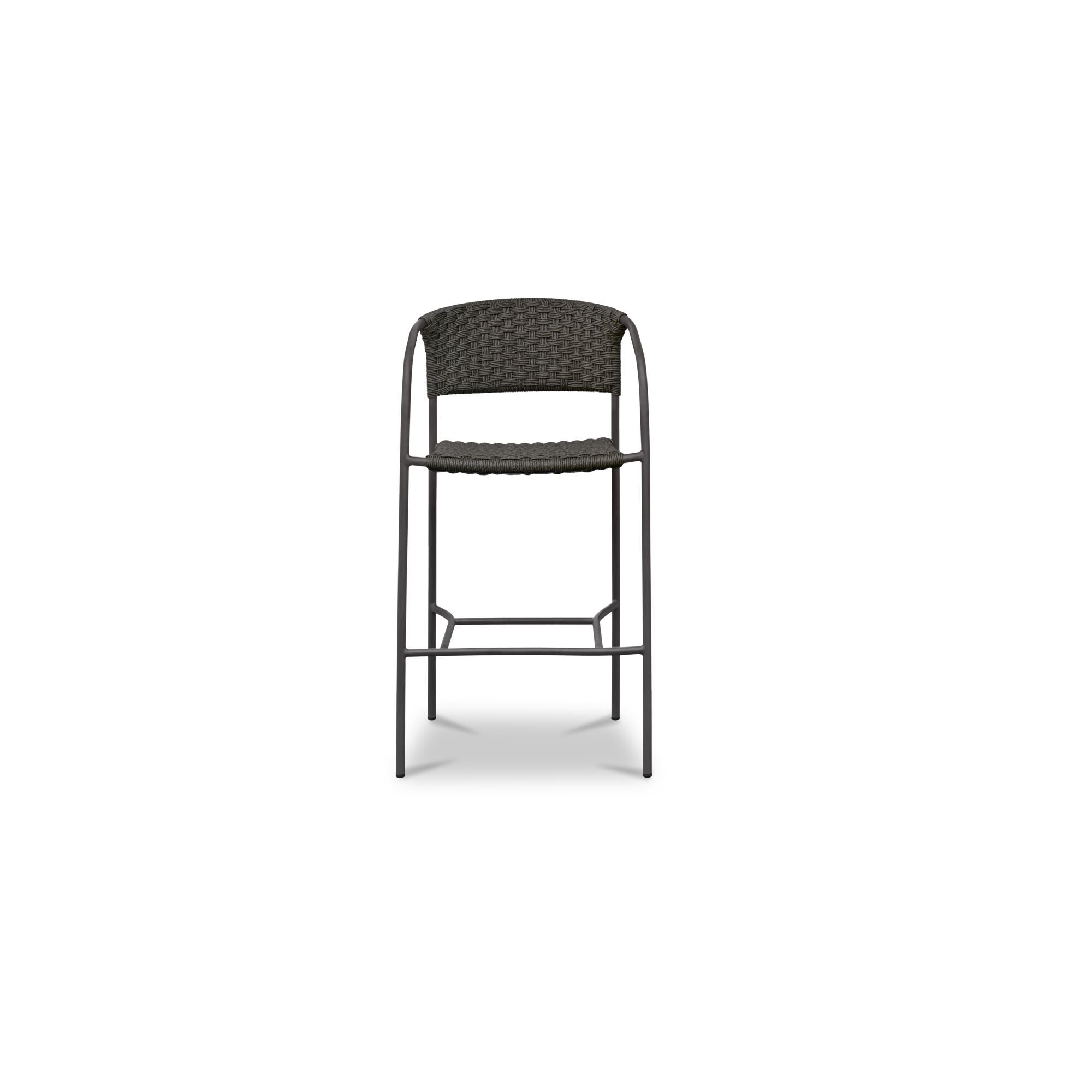Zola – Outdoor Bar Stool – Dark Brown