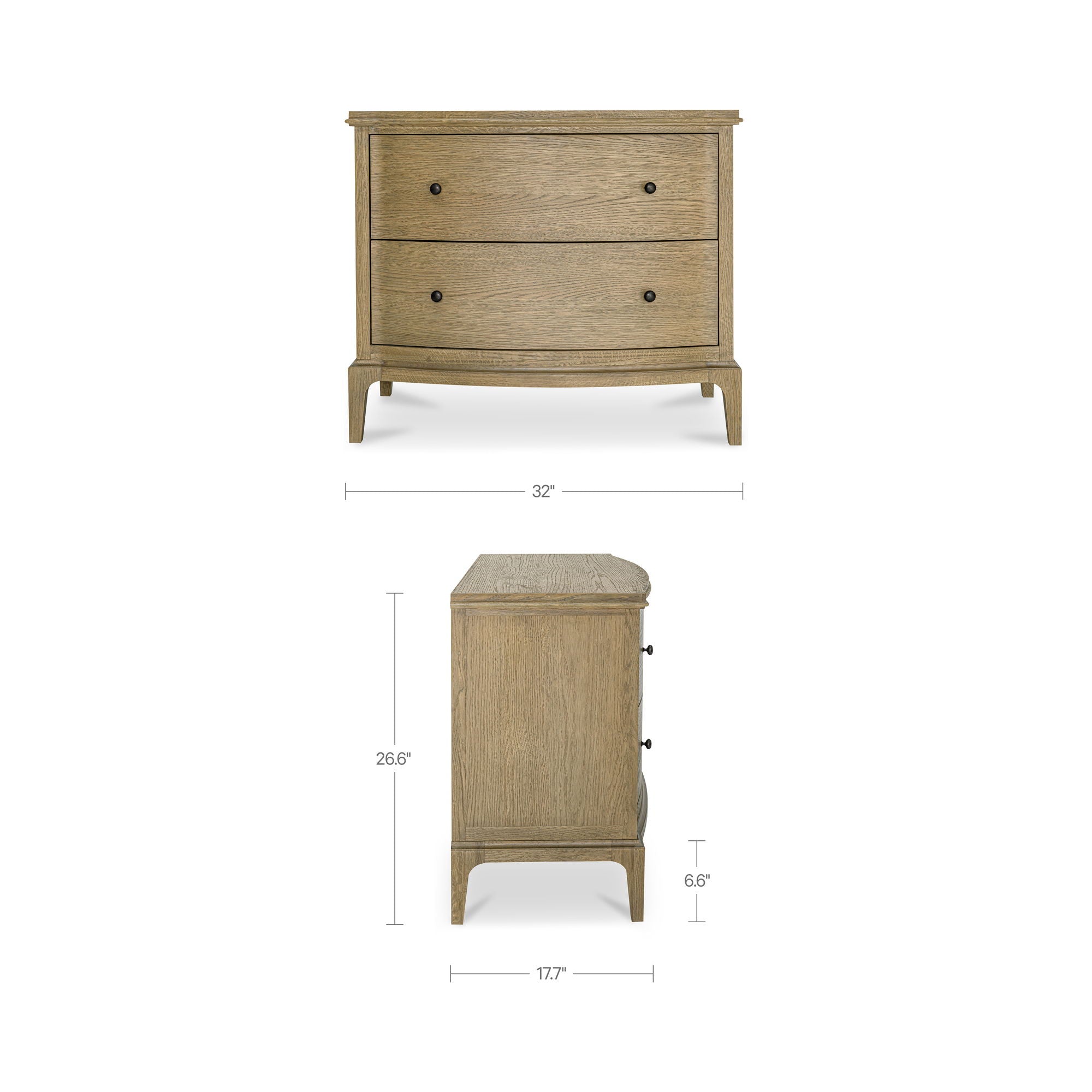 Sadie - Accent Nightstand - Light Brown - Image 3
