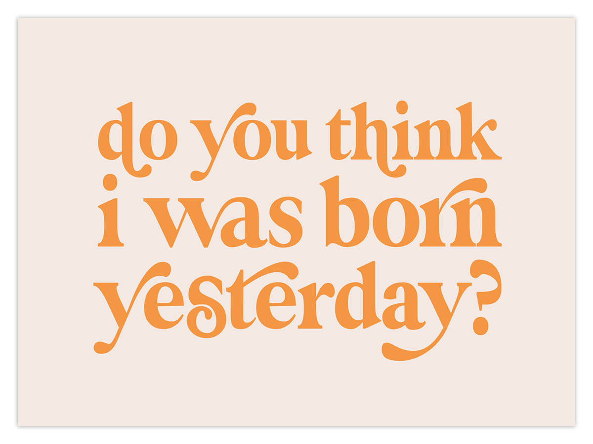 Born Yesterday (W) - Image 3