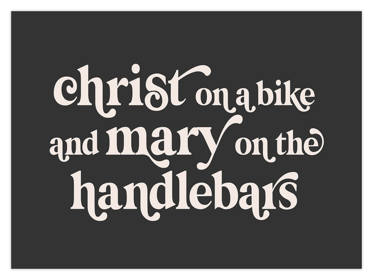 Christ On A Bike (W) - Image 2