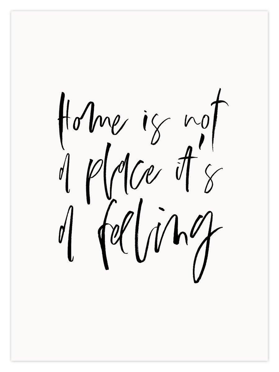 Home Is A Feeling (W) - Image 1